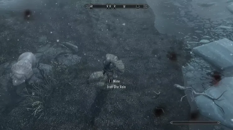 Filon de minerai de fer