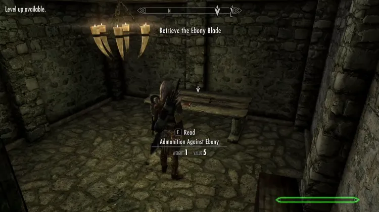 Admonition Against Ebony