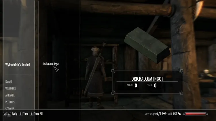 Kumpulkan barang-barang untuk Wylandriah