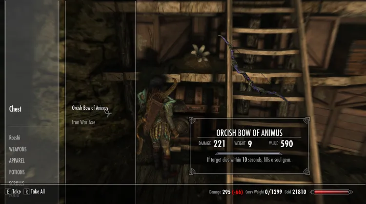 Orcish Bow of Animus