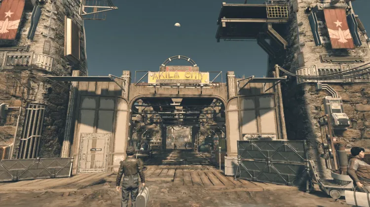 Akila City - Entrance