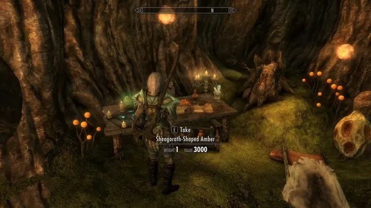 Sheogorath-Shaped Amber