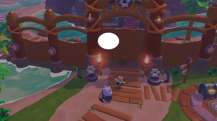 게이트에 전력 공급