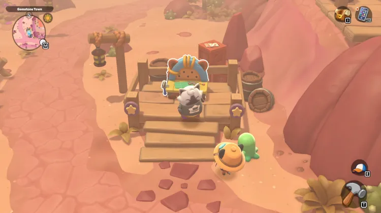 Gemstone Town Crafting Table