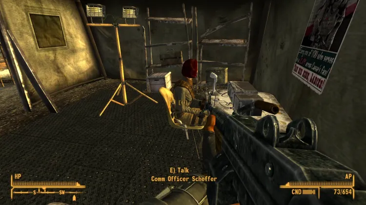 Comms Officer Scheffer