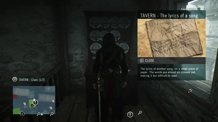 The lyrics of a song