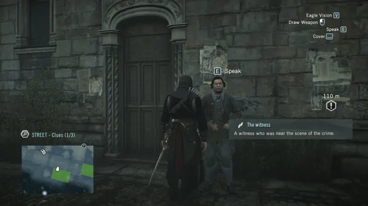 The statement of the witness