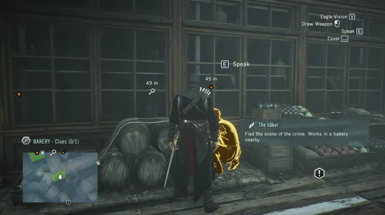 Statement of the baker