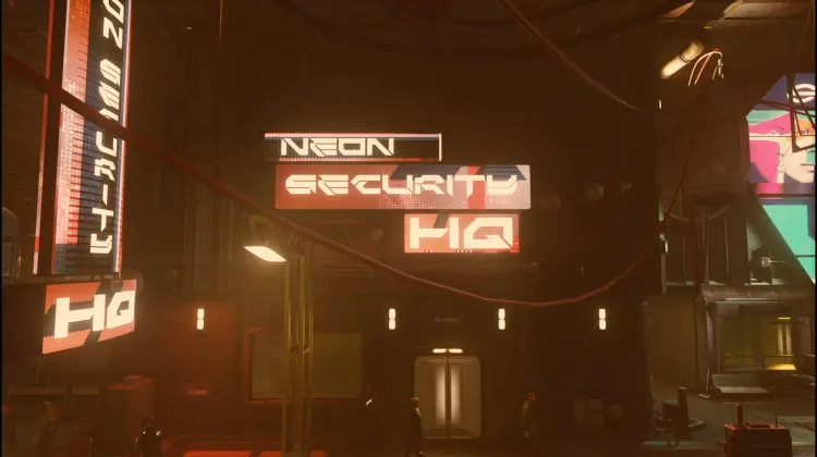 Security HQ - Neon