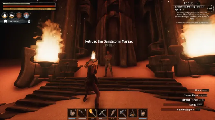 Petruso il Maniaco della Tempesta di Sabbia