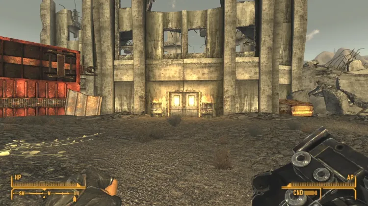 South Vegas Ruins East Entrance