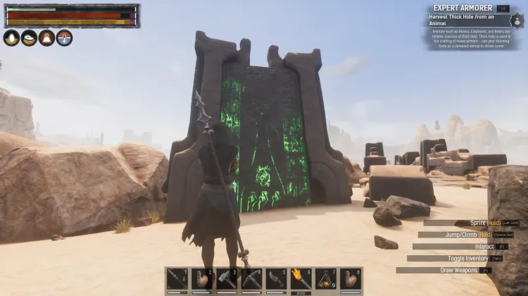 Pietra del Sapere del Ponte Infranto (sud)