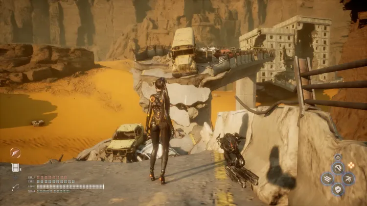 Bus Sekolah yang Terjatuh