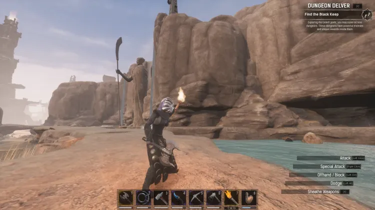 बाउंड्री स्पिलवे