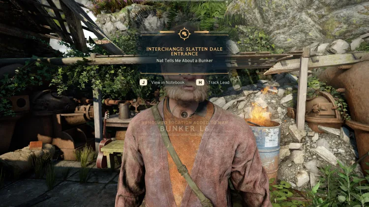 Nat opowiada mi o bunkrze