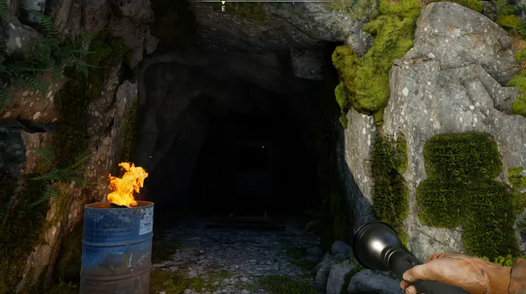 Schieferbergwerk-Höhlen