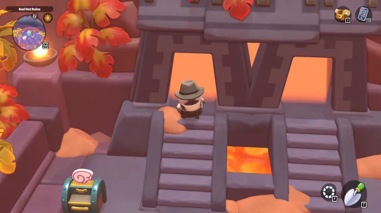 真っ赤な廃墟ローラーコースター