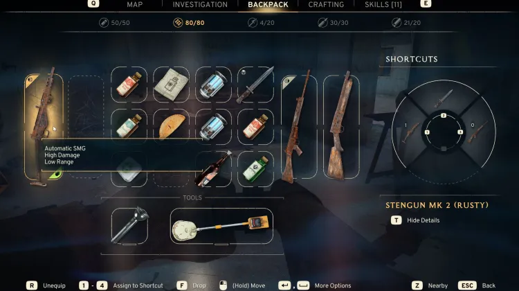 Stengun MK 2 (Enferrujada)