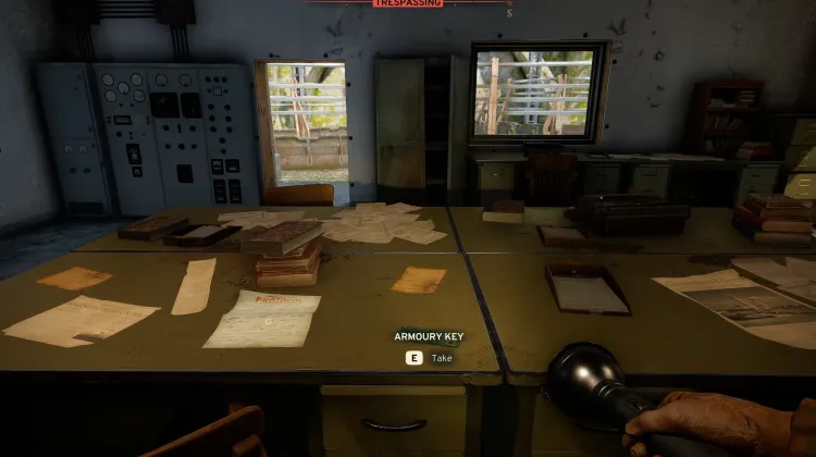 Waffenkammer-Schlüsselkarte