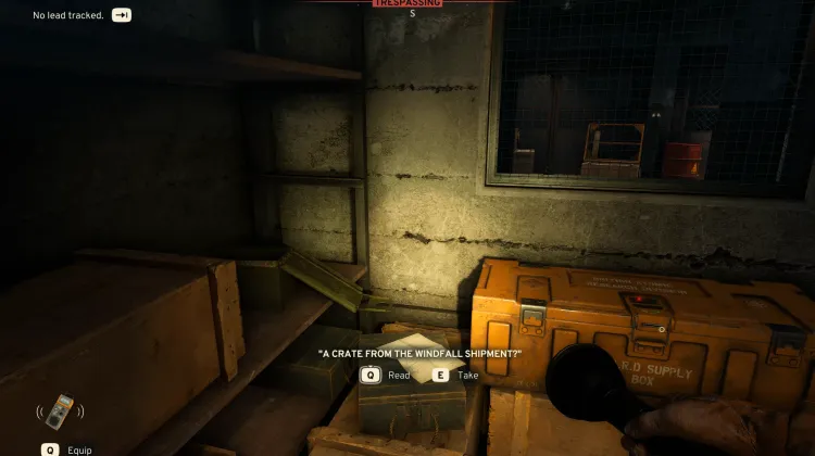 Skrzynia z Dostawy Niespodzianki?