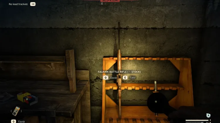 Rifle de Batalha de Falkirk ( ^ Coronha)