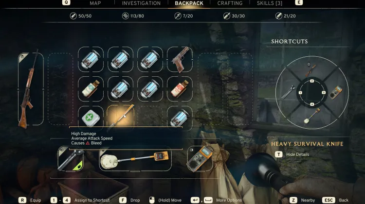 Ciężki Nóż Survivalowy