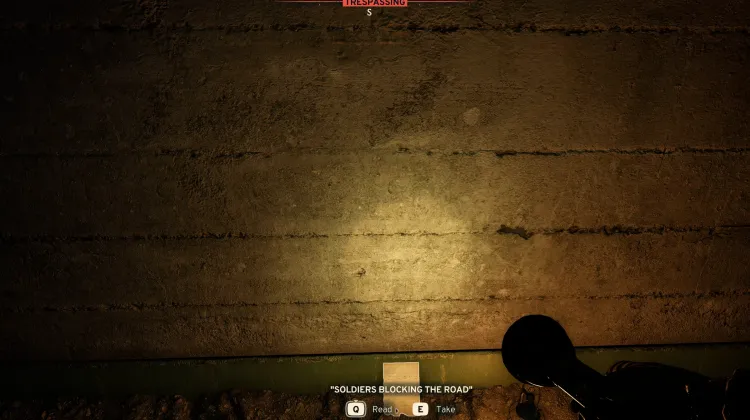 Soldados Bloqueando a Estrada