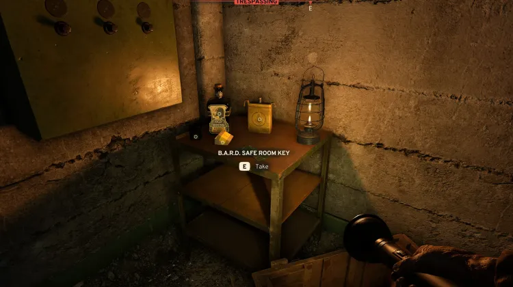 B.A.R.D Schutzraum-Schlüssel