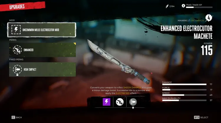 Uncommon Melee Electrocutor MOD