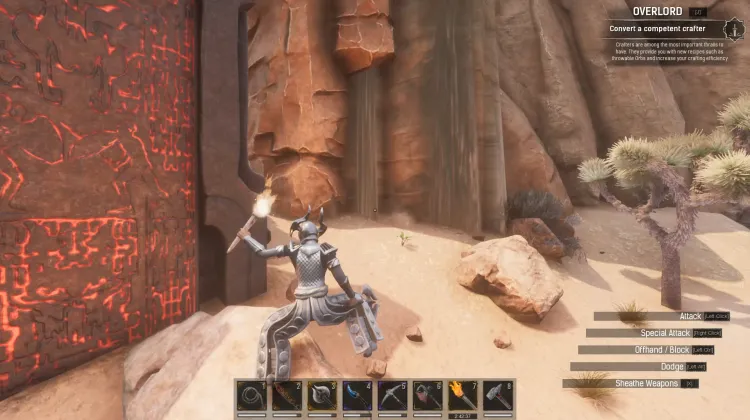 Pietra Sapiente dell'Arena (ingresso)