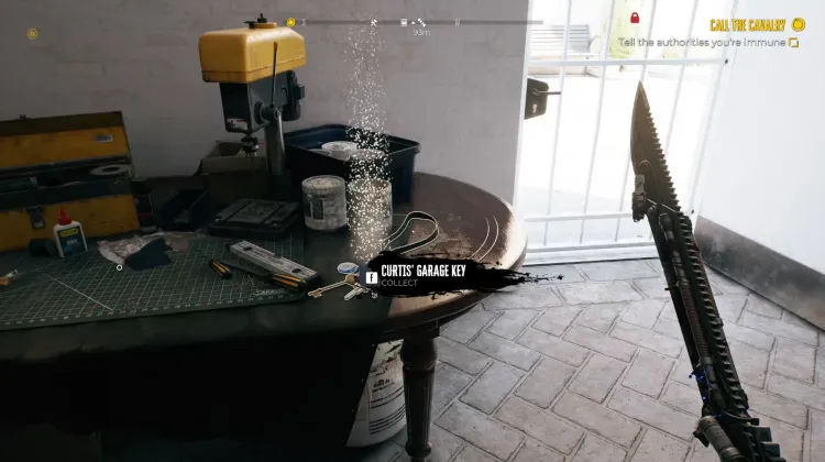 Chiavi del Garage di Curtis