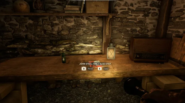 John Steel: Un Paso en Falso