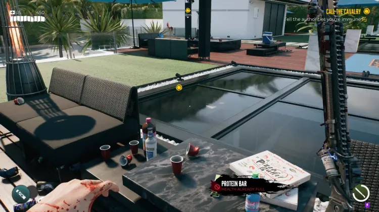 Energy-Drink und Proteinriegel