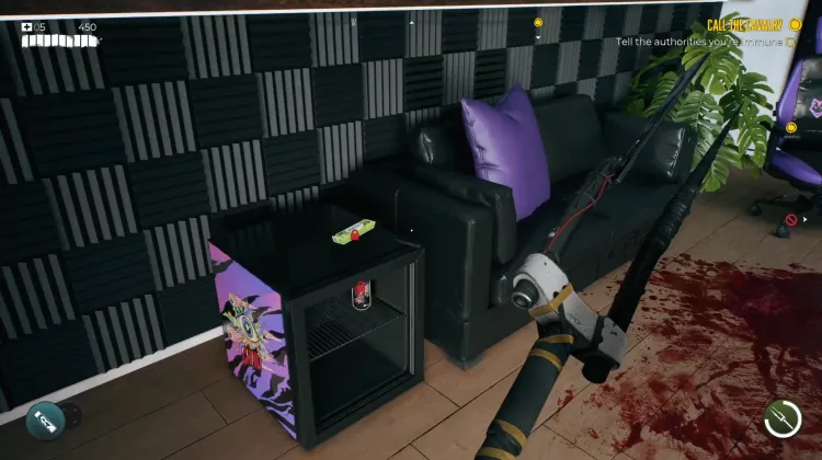 Proteinriegel und Energydrink