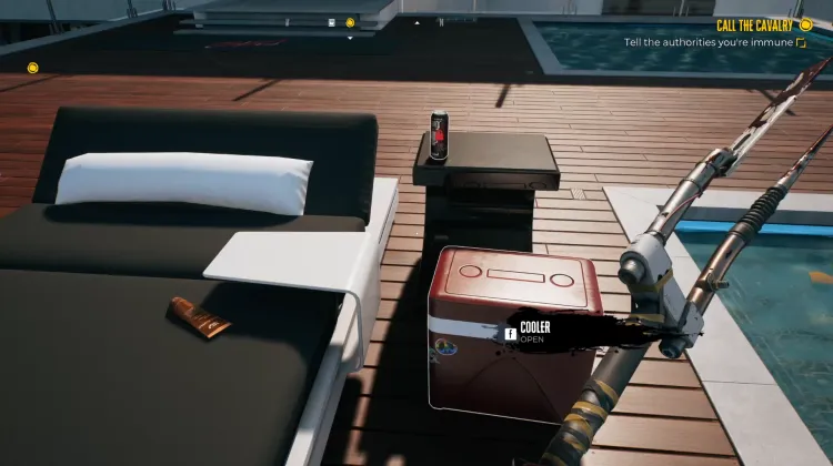 Upper Level Pool Area