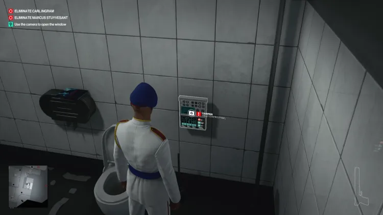 Painel de Controle do Banheiro