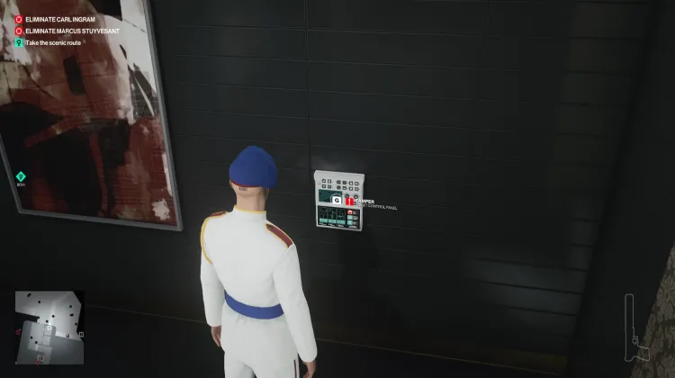 Painel de Controle do Banheiro