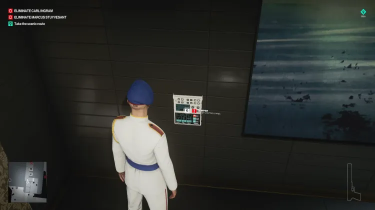 Painel de Controle do Banheiro