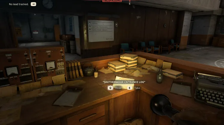 Registro da Entrada de Skethermoor