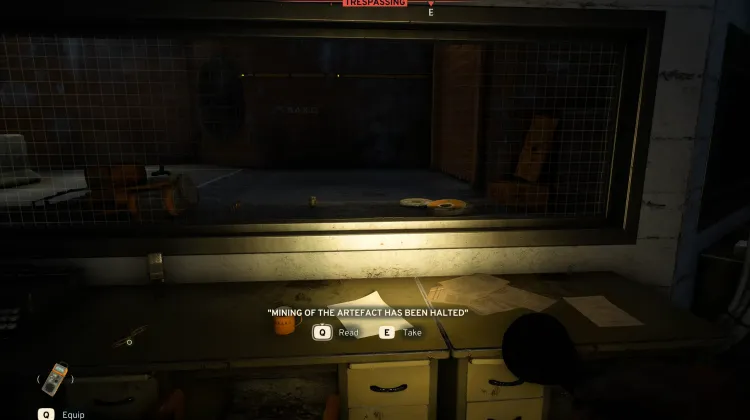 A mineração do Artefato foi interrompida