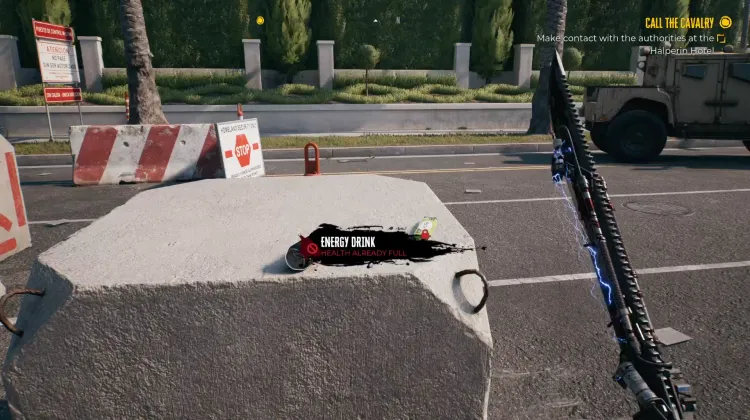 Energydrink und Proteinriegel