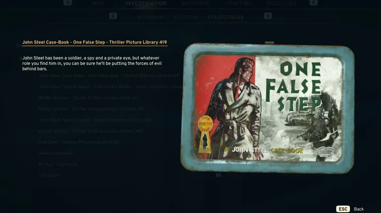 John Steel Case-Book - Um Passo em Falso - Biblioteca de Imagens Thriller 419