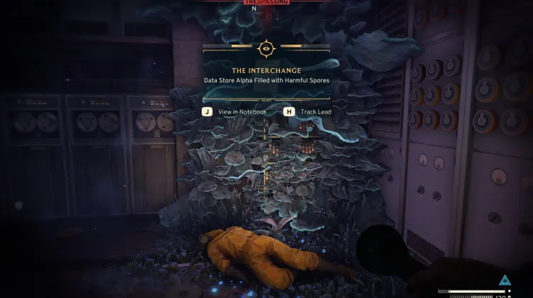 Entrepôt de Données Alpha Rempli de Spores Nocives