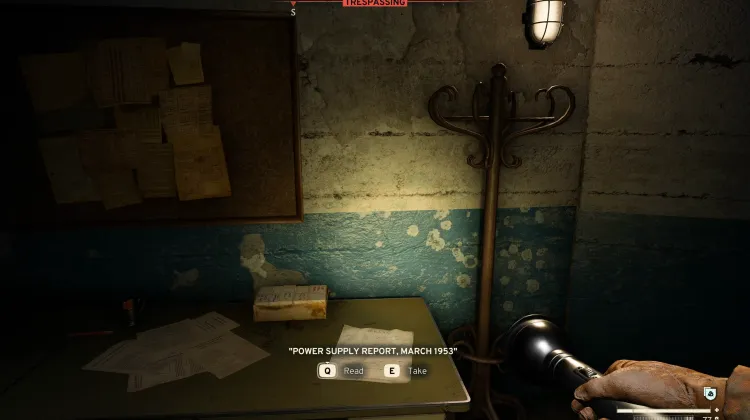 Relatório de Fornecimento de Energia, Março de 1953