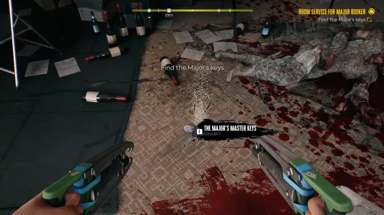 Die Hauptschlüssel des Majors