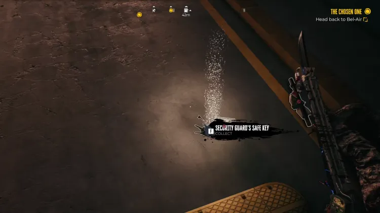 Schlüssel des Sicherheitsbeamten