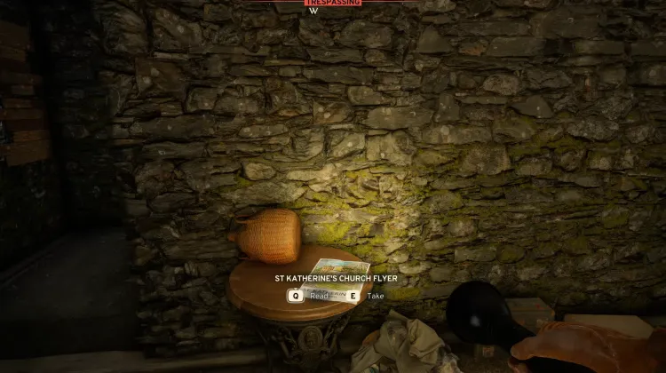 Panfleto da Igreja de Santa Catarina