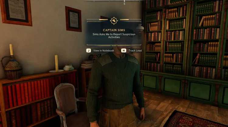 Sims bittet mich, verdächtige Aktivitäten zu melden