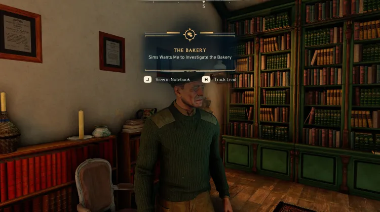 Sims möchte, dass ich die Bäckerei untersuche