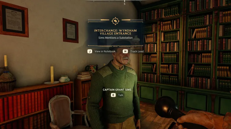 Sims erwähnt ein Umspannwerk